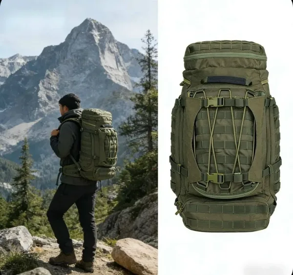 Рюкзак тактический 7.62 мужской, походный, туристический 100L — фото 2