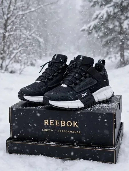 Кроссовки зима мех Reebok — фото 1