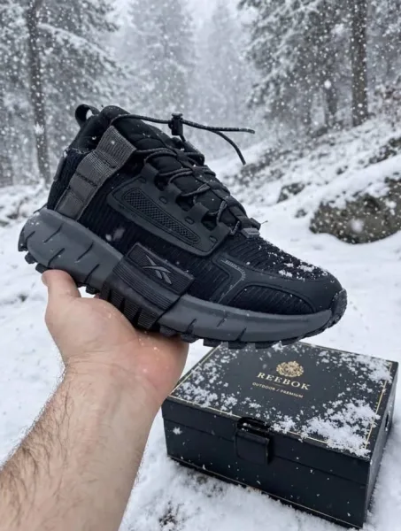 Кроссовки зима мех Reebok — фото 6