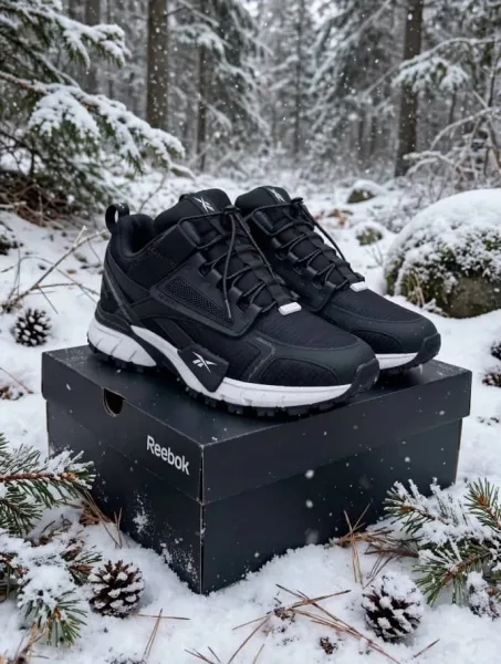 Кроссовки зима мех Reebok — фото 7