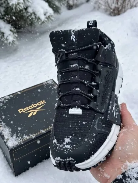 Кроссовки зима мех Reebok — фото 12