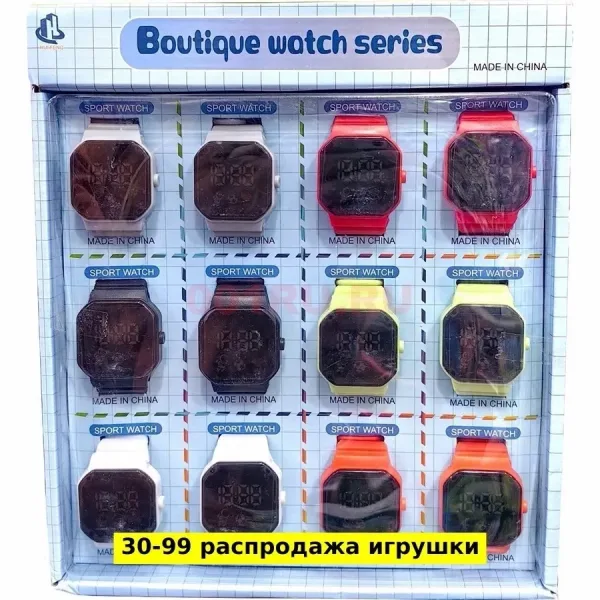 Детские часы из пластика — фото 4