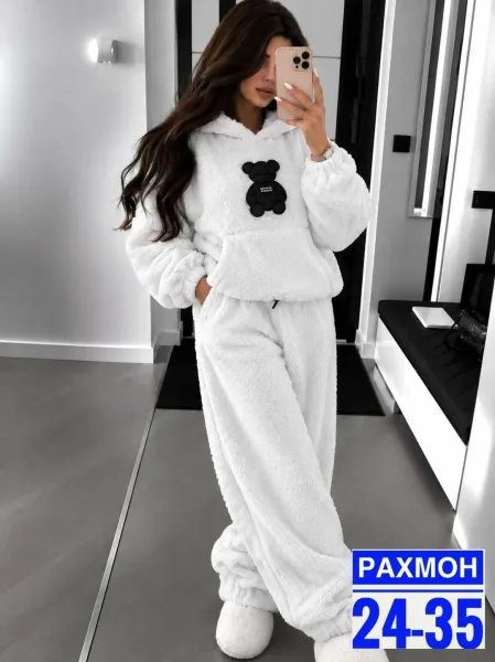 Костюм двойка из ткани Барашка — фото 2