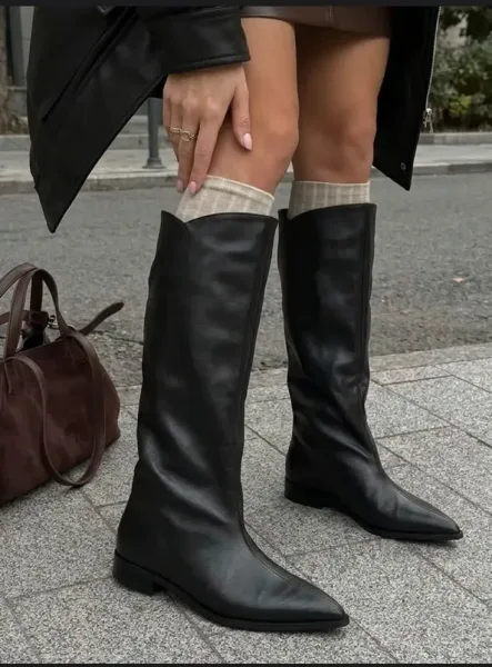 Зимние ботинки из натурального меха — фото 16