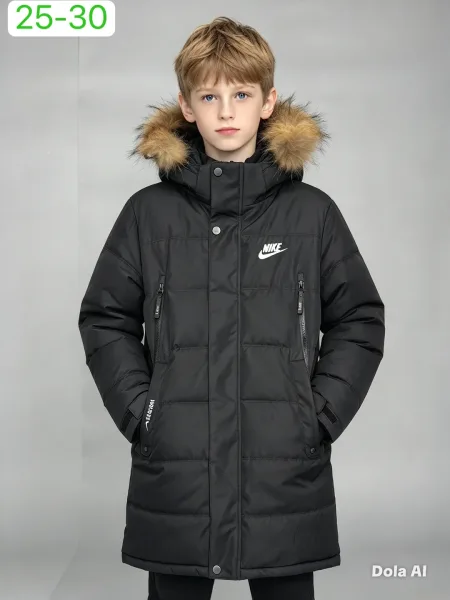 Пальто зимнее с подкладкой флис и утеплителем 350 грамм — фото 13