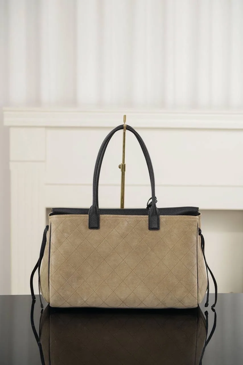 Сумка Chanel кожа и замша — фото 2