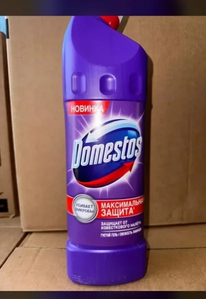 Чистящее средство для туалета и ванной, Domestos — фото 4