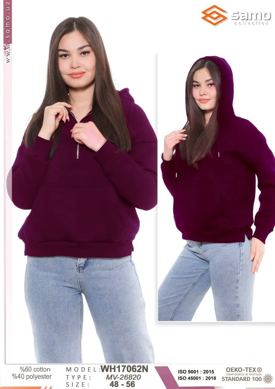 Женская толстовка из начёса 3-х нитка — фото 1
