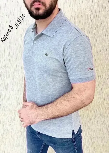 Футболка поло Lacoste — фото 18