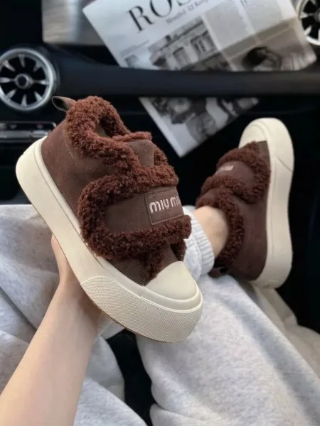 КЕДЫ Miu-Miu на Зима — фото 1