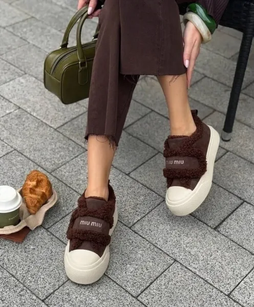 КЕДЫ Miu-Miu на Зима — фото 2