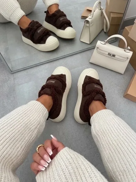 КЕДЫ Miu-Miu на Зима — фото 3