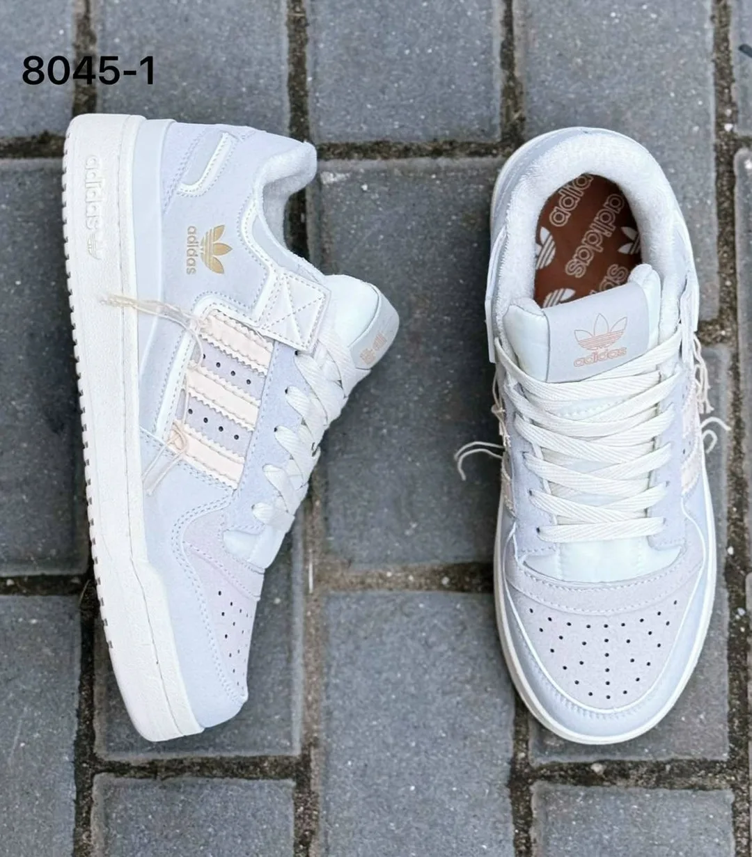 Кроссовки женские Кроссы AdiDas, сетка — фото 4