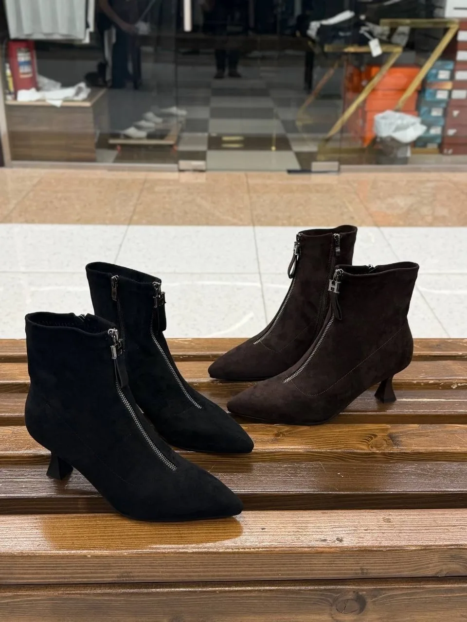 Сапоги 2026 ОСЕНЬ, кожа — фото 5