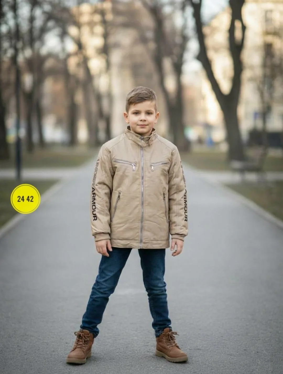 Куртка из эко-кожи — фото 3