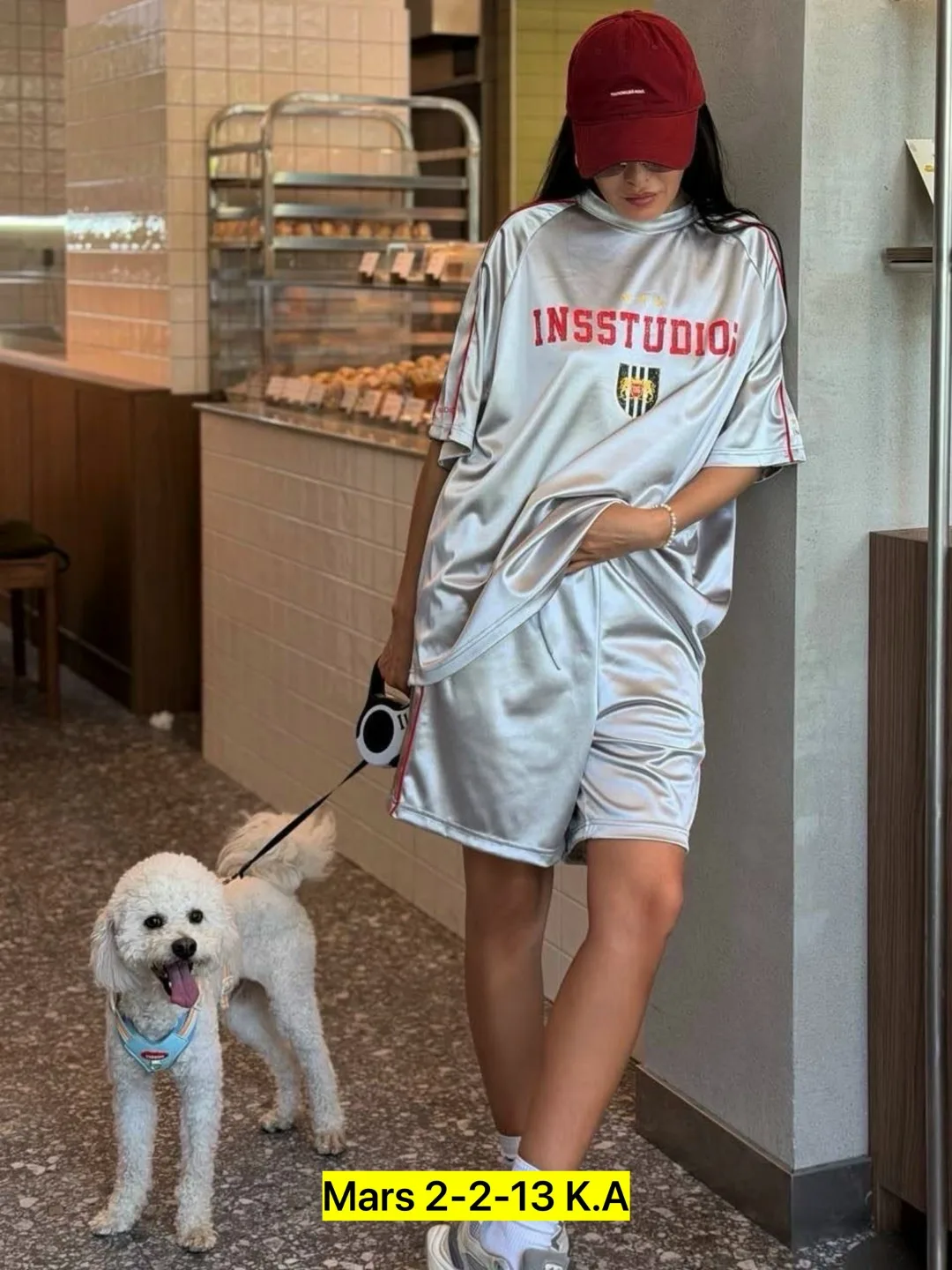 Костюм атласный — фото 8