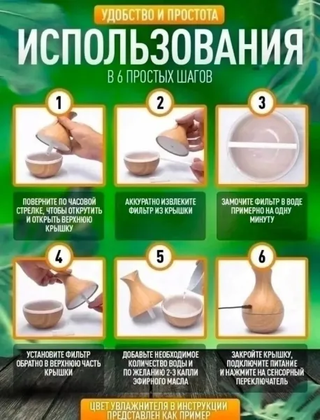 Вашему вниманию ультразвуковой увлажнитель воздуха — фото 31