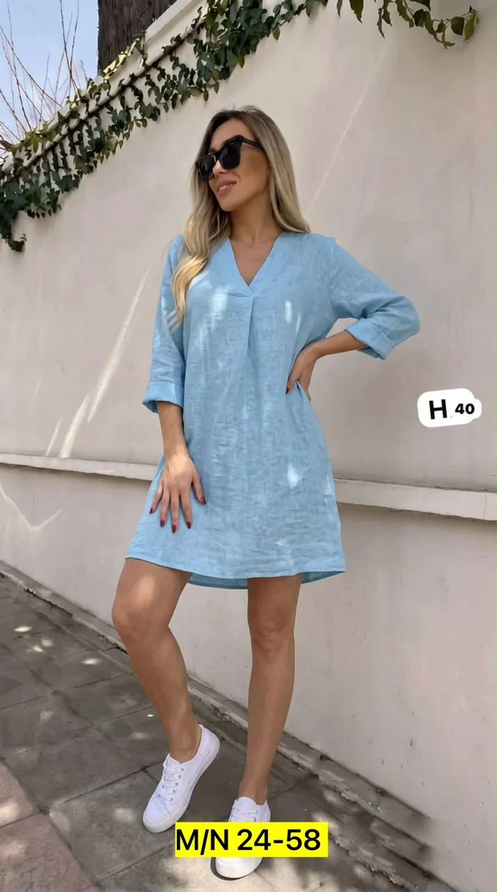 Платье из льна — фото 2