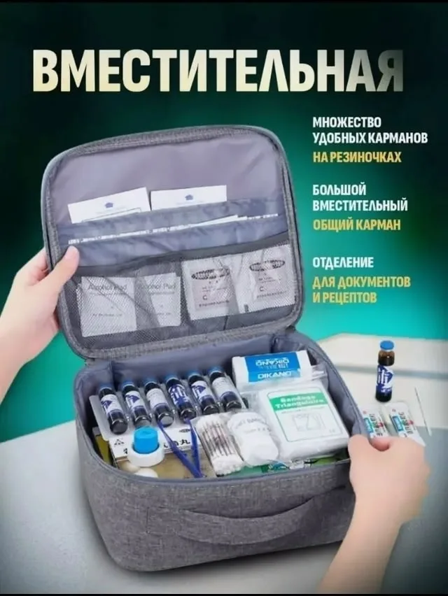 Аптечка домашняя, сумка для лекарств — фото 2