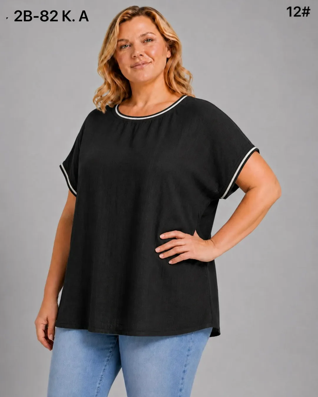 Кофта, хлопок 95 COTTON, 5 SPANDEX — фото 1