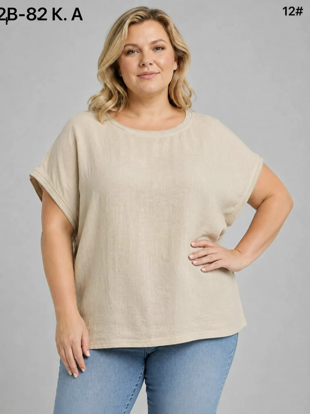 Кофта, хлопок 95 COTTON, 5 SPANDEX — фото 3