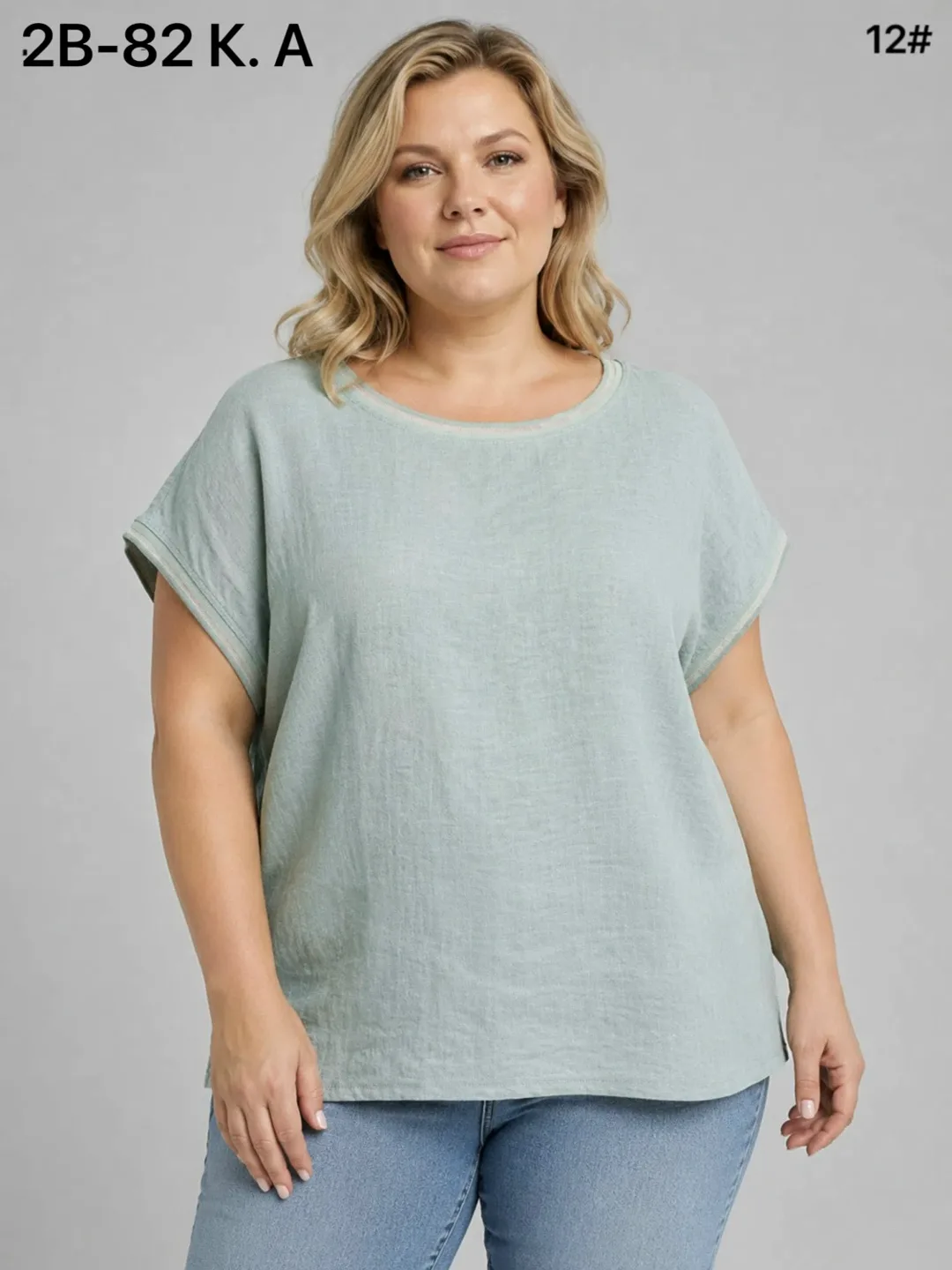 Кофта, хлопок 95 COTTON, 5 SPANDEX — фото 4