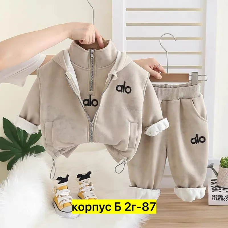 Костюм тройка флис — фото 4
