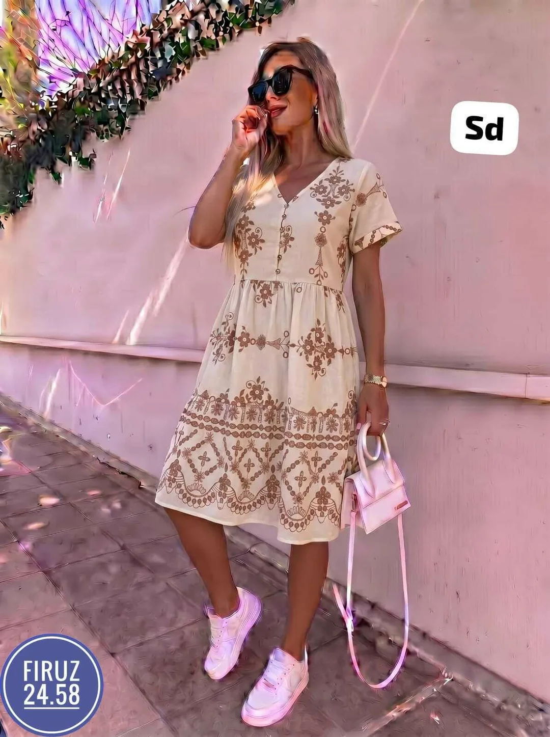 Платье из льна — фото 2