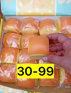 Силиконовая игрушка в форме булочки — фото 12