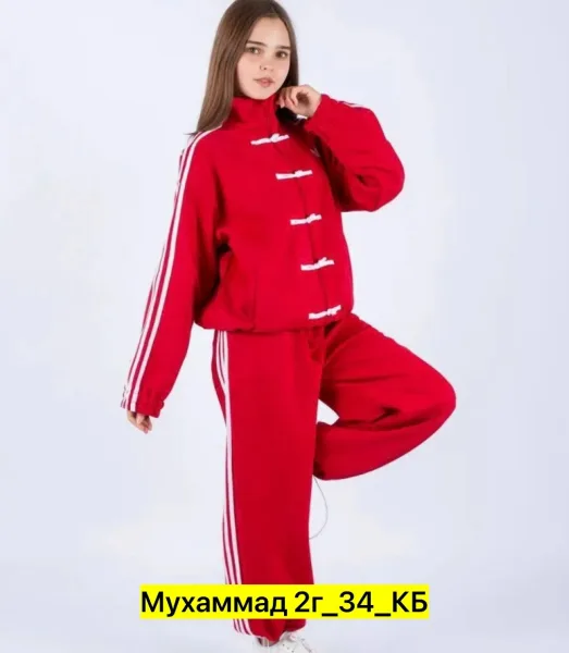Костюм из ткани — фото 16