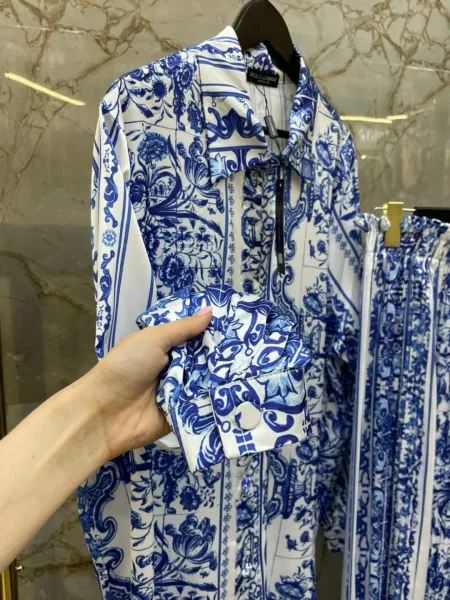 Костюм двойка шелк — фото 17