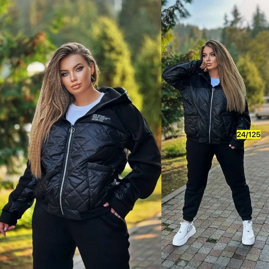 Теплые штаны из флиса и синтепона, подходят для повседневной носки — фото 1