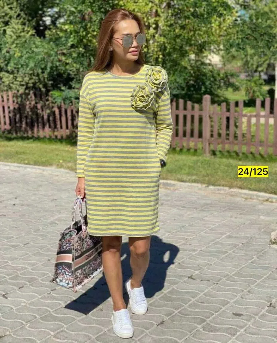 Платье, двухнитка — фото 4
