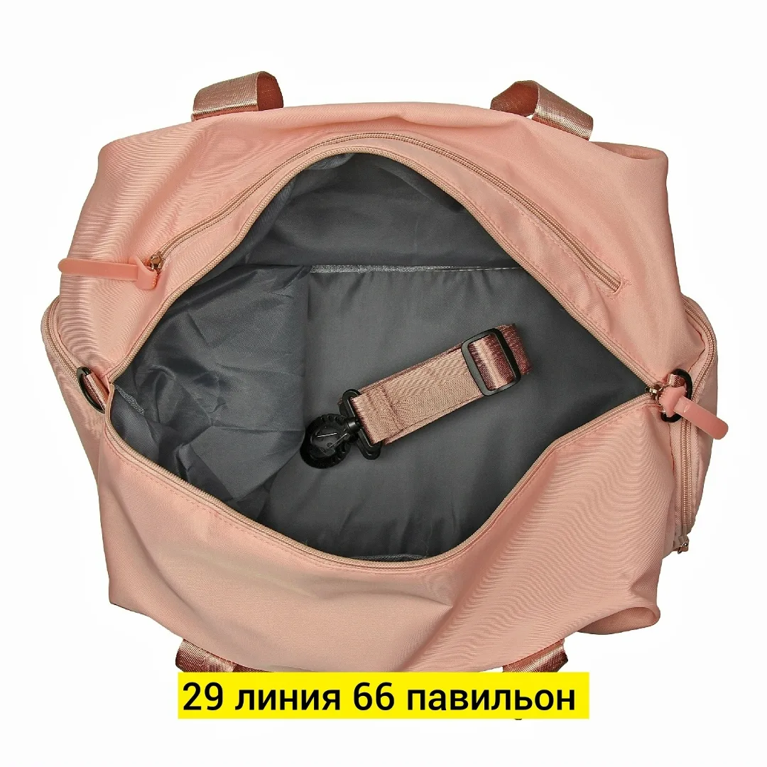 Спортивная сумка из текстиля с карманом для обуви — фото 8