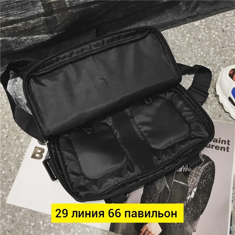 Сумка на пояс из нейлона — фото 1