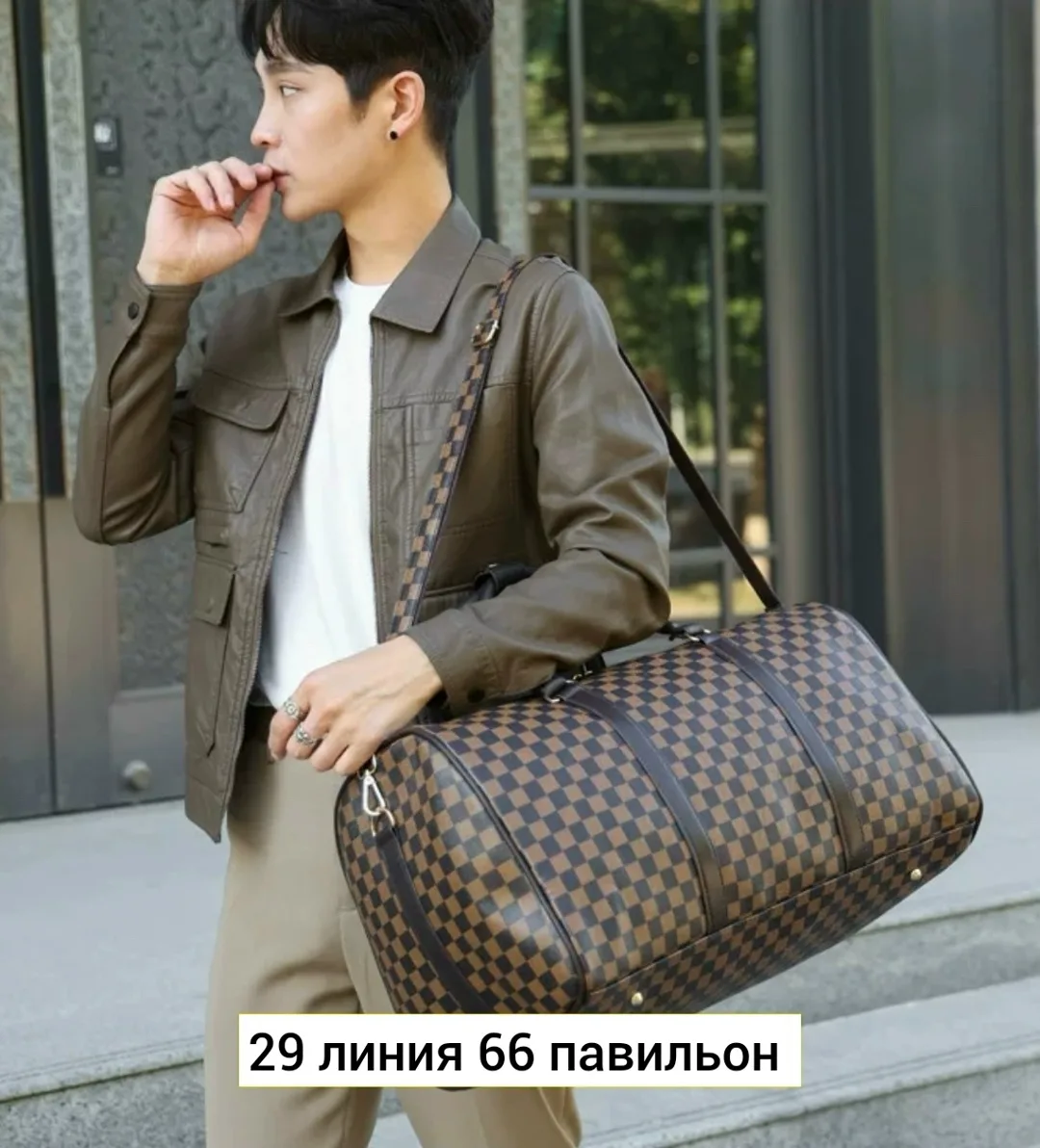 Дорожная сумка из эко-кожи — фото 2