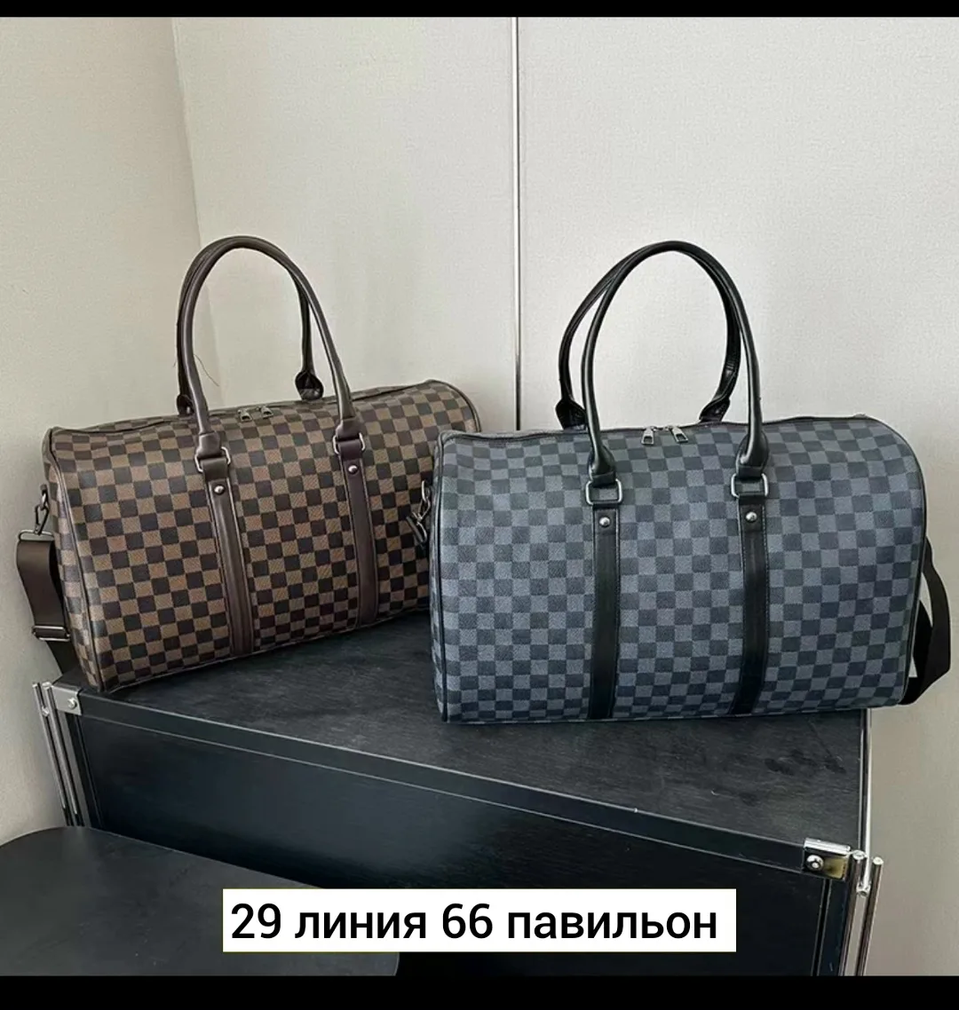 Дорожная сумка из эко-кожи — фото 7