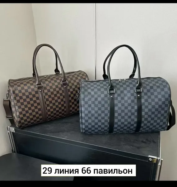 Дорожная сумка из эко-кожи — фото 6