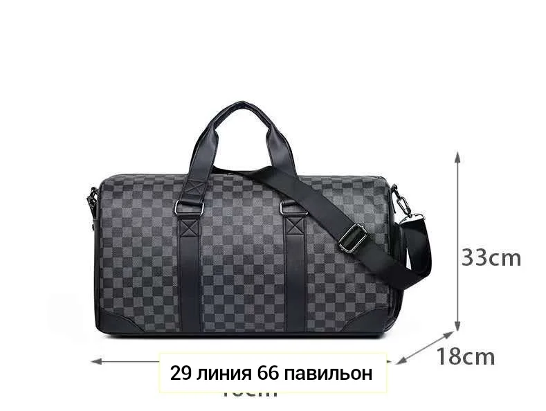 Дорожная сумка из эко-кожи — фото 2