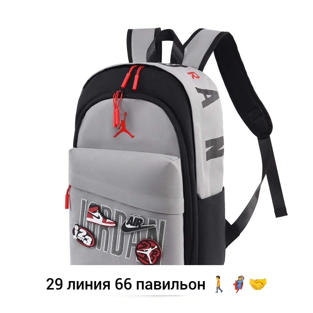 Прочный рюкзак из полиэстера для школьников и студентов — фото 2