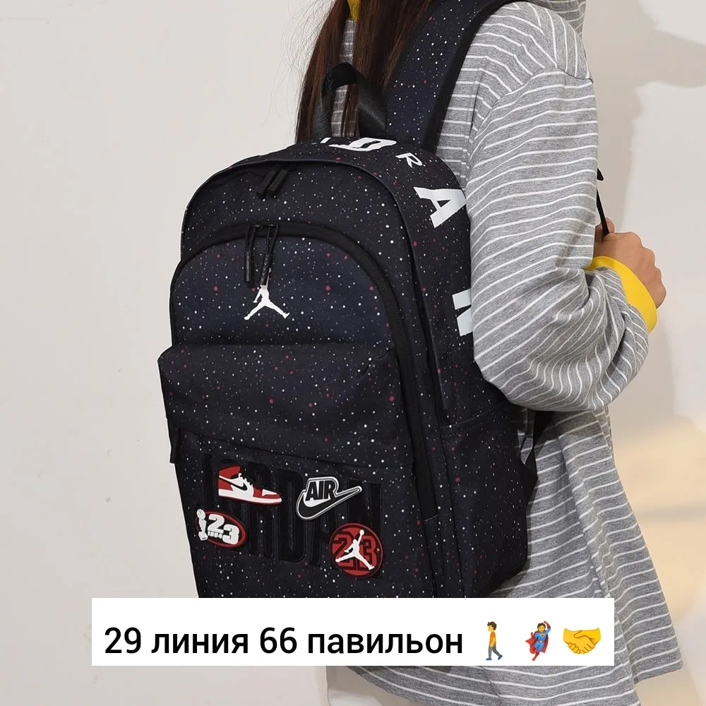 Прочный рюкзак из полиэстера для школьников и студентов — фото 4