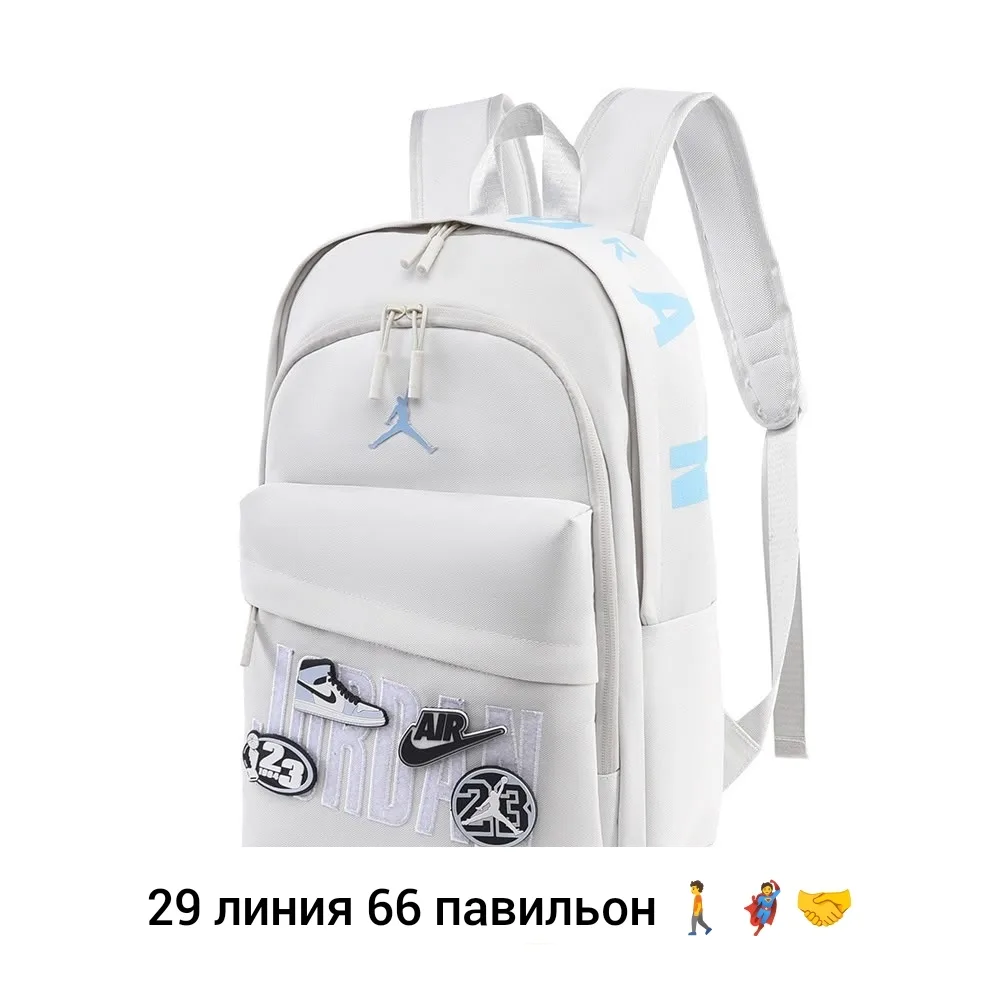 Прочный рюкзак из полиэстера для школьников и студентов — фото 7