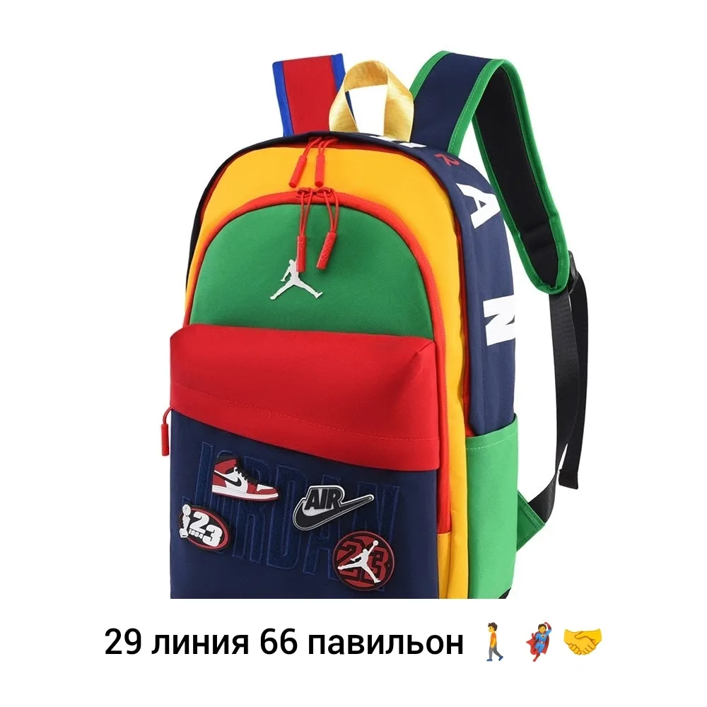 Прочный рюкзак из полиэстера для школьников и студентов — фото 8