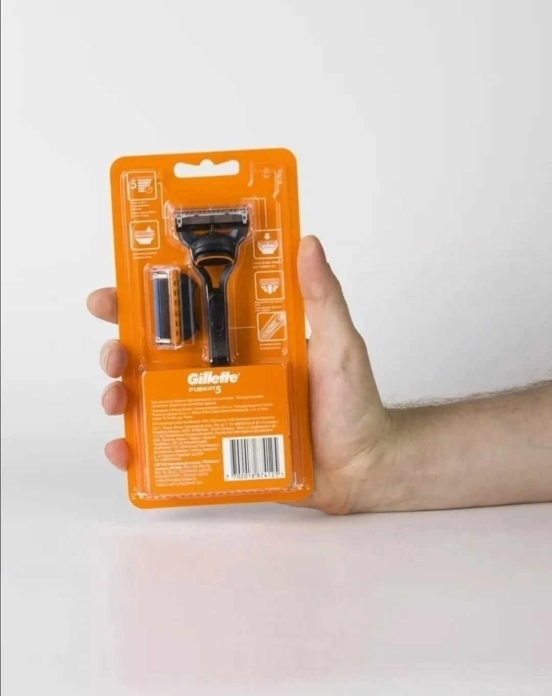 OGG Gillette / Бритва Gillette FUSION Станок 2 кассеты — фото 4