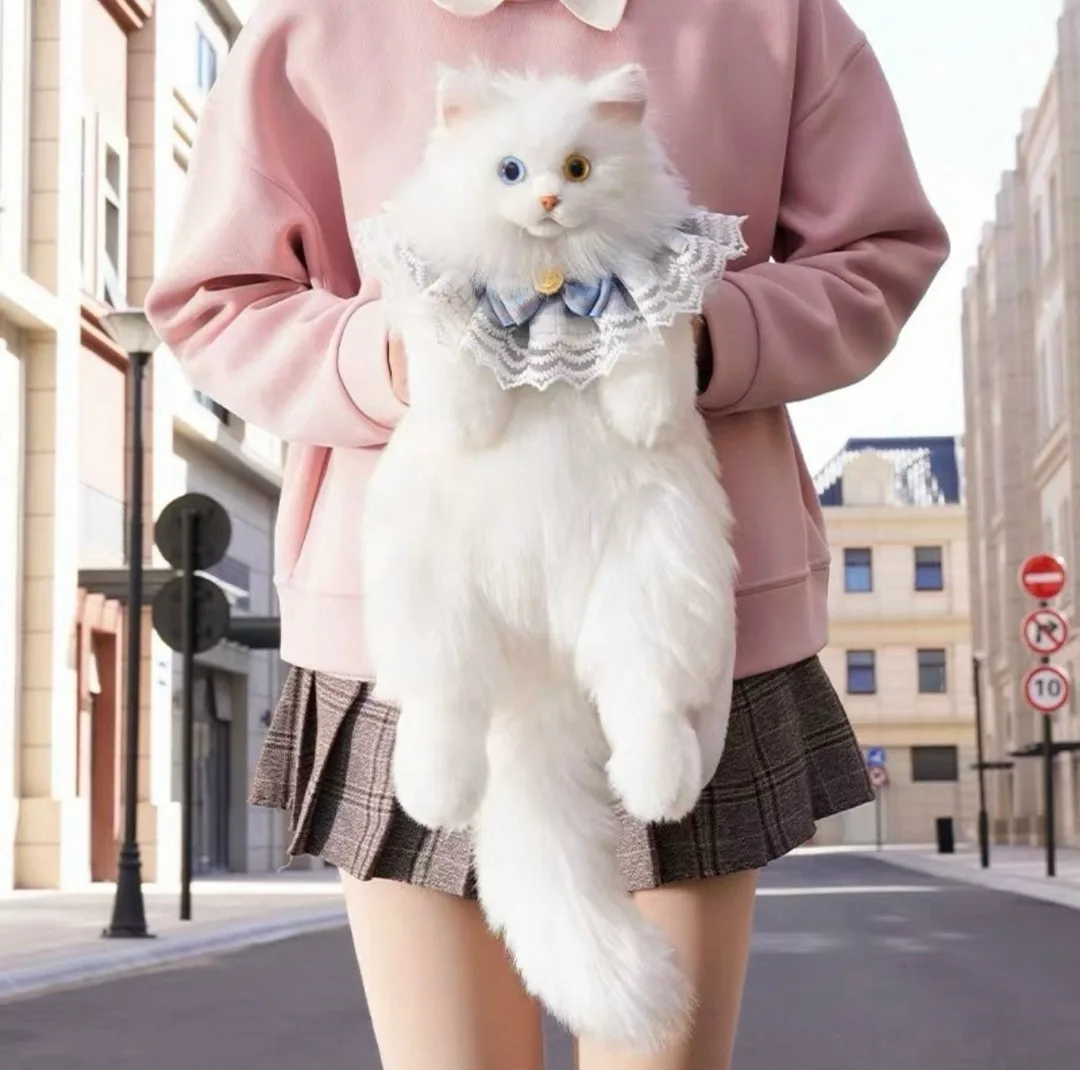 Мягкая игрушка в виде кошки с функцией звука — фото 5