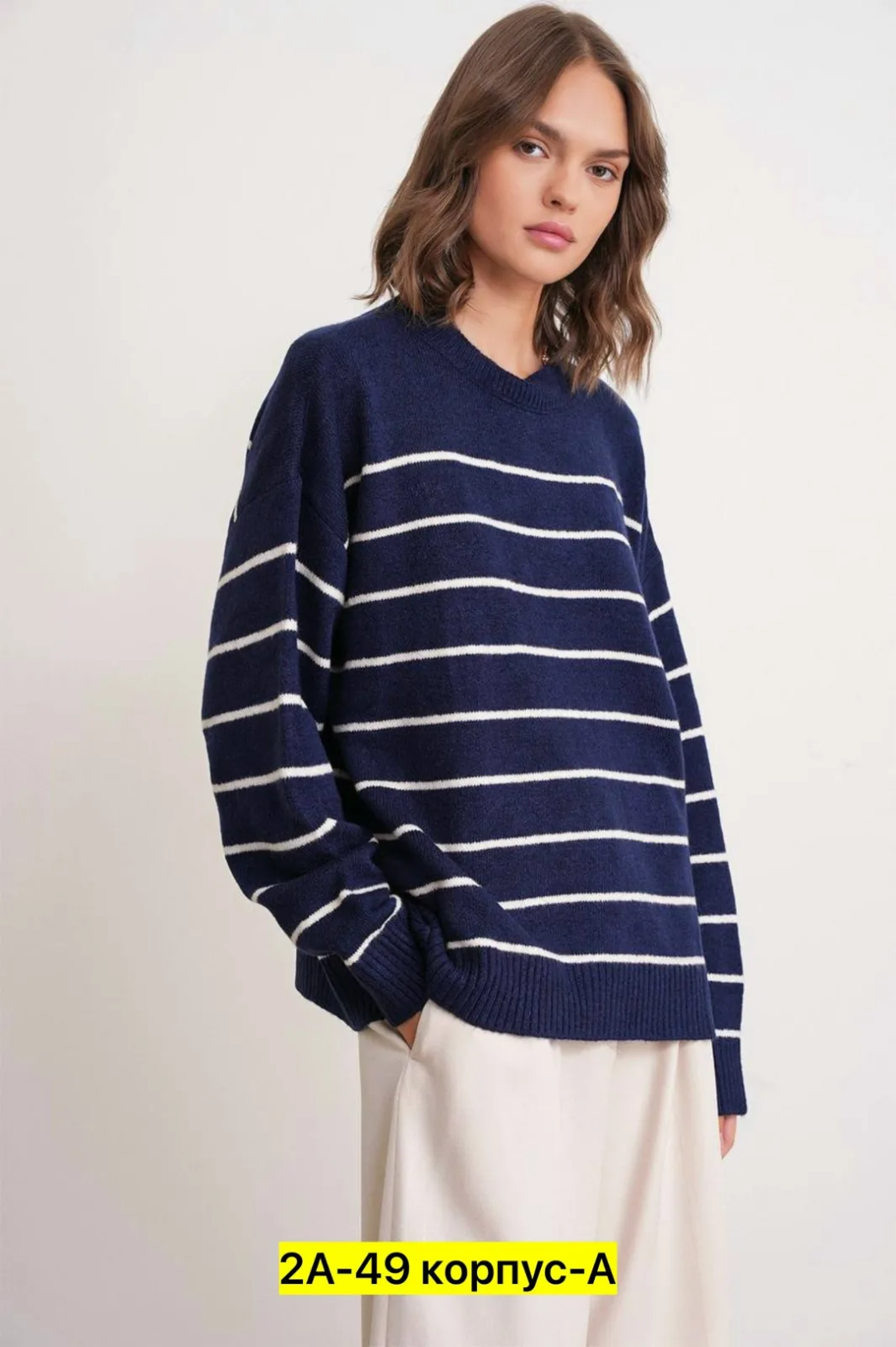 Свитер из натуральной шерсти — фото 3