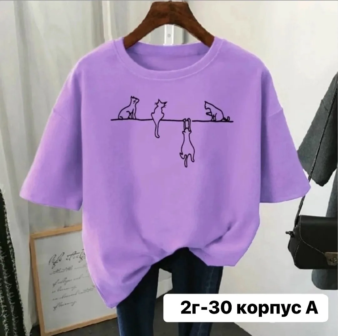 Футболка женская 90 хлопок 10 лайкра — фото 2