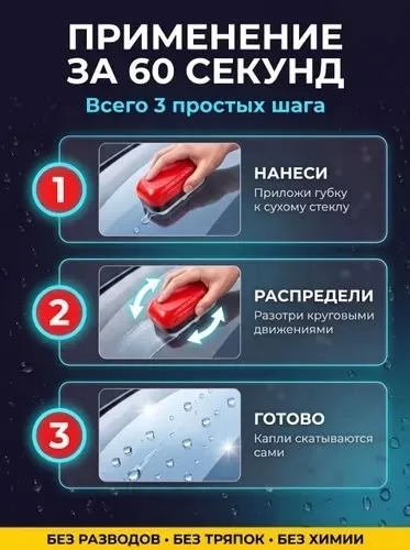 Extra Dry Губка для мытья автомобиля антидождь — фото 9