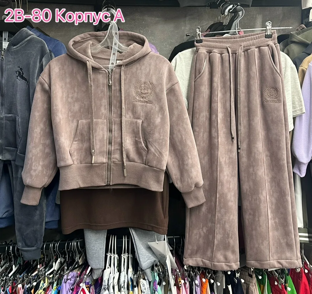 Костюм из флиса с начёсом, подходит для детей ростом 110–140 — фото 4