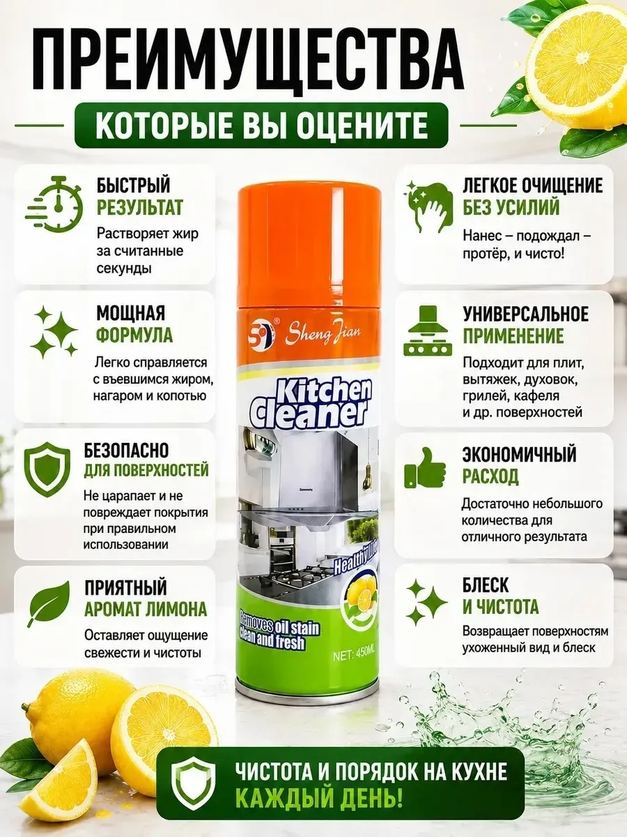 Антижир для кухни — чистота без лишних усилий — фото 4